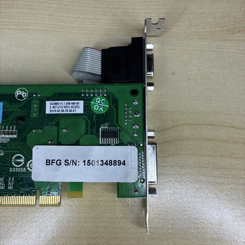 BFG Tech BFGR84512GS64E GeForce 8400GS 512MB DDR2 64-Bit PCI Express DVI Video